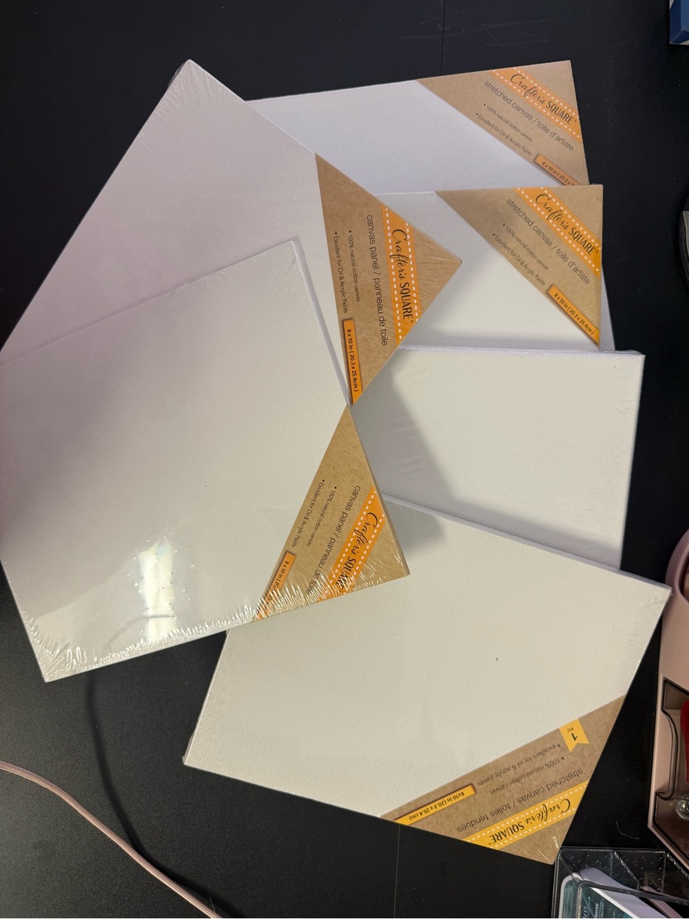 Artist Canvas Panel Pack - White Canvases